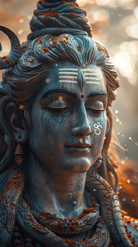 Mahadev Shiva Lord Hara Hindu Aesthetic Artwork Design (163)