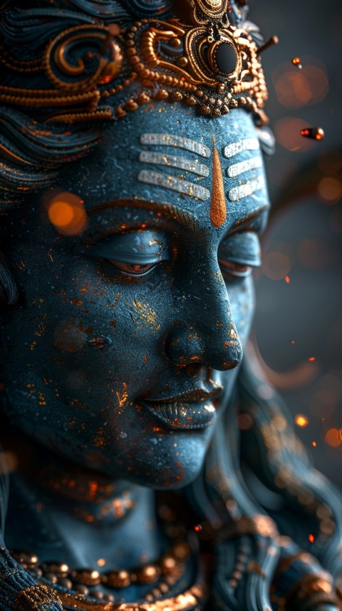 Mahadev Shiva Lord Hara Hindu Aesthetic Artwork Design (187)